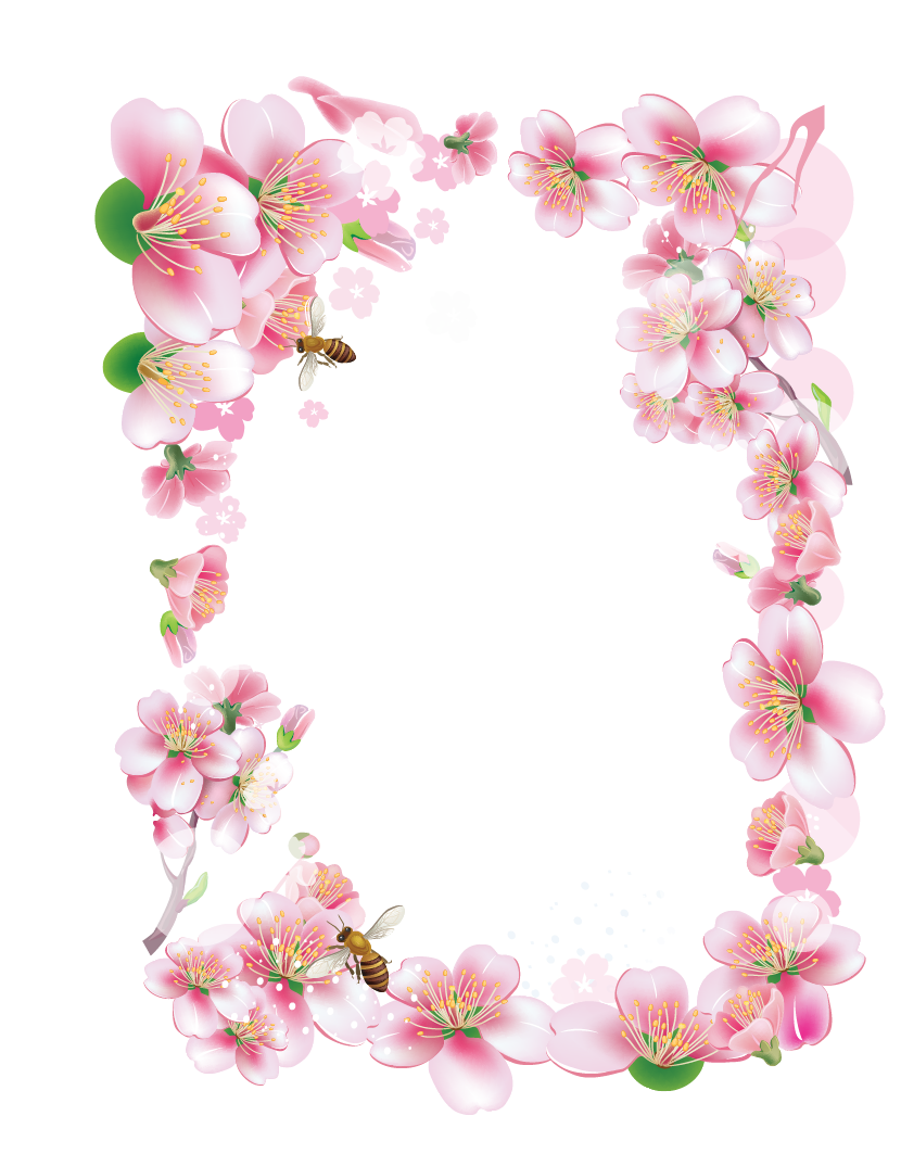 Блог Колибри: PNG клипарт "SPRING FLORAL"